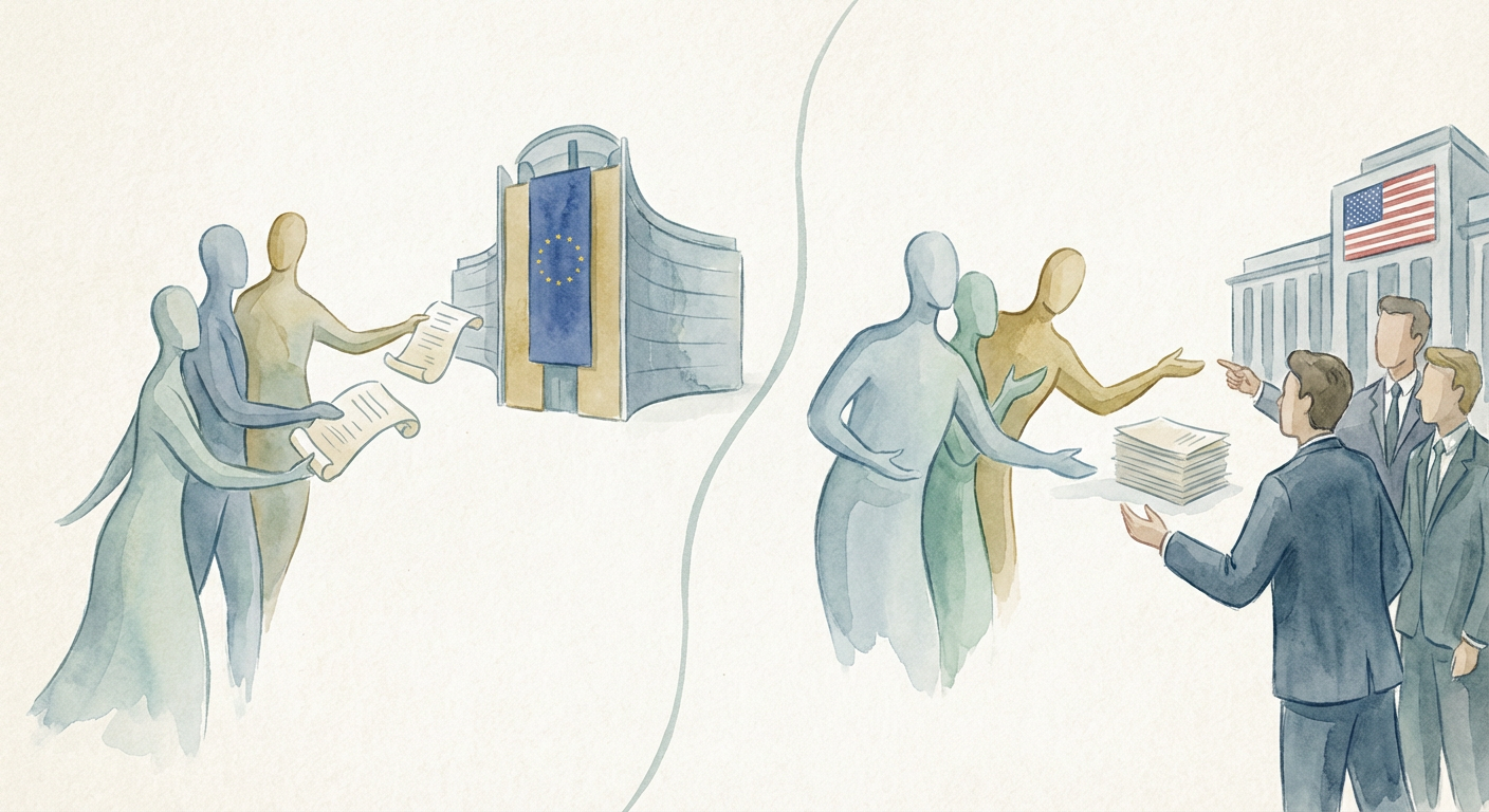Illustration for The AI Governance Divide: How 2025-2026 Became the Year Global Tech Regulation Fractured